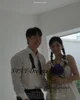 XPAY Mini Sexy Summer Beach Wedding Party Dress Korea Photo shoot Short Spaghetti Straps Bride Short Gowns Customized 3