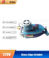 Portable Glass Straight Edge Polishing Grinder Trim Machine 220V / 820W Small Convenient Multi-Function Glass Grinding Machine 1
