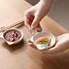 Soy Sauce Dish Chopstick Holder Creative Cute Side Dish Seasoning Dipping Sauce Dish Home Kitchen Ceramic Supplies 3