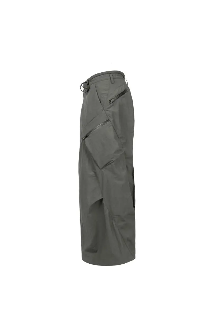 Corrosion equipment 24aw P31-GY Wide leg pants layering effect design multipocket dwr coating material ykk zippers techwear