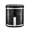 Hot Sale 6 In 1 Smart High Power Hot Air Fryer Digital Screen Friteuse For Kitchen Roasting 3