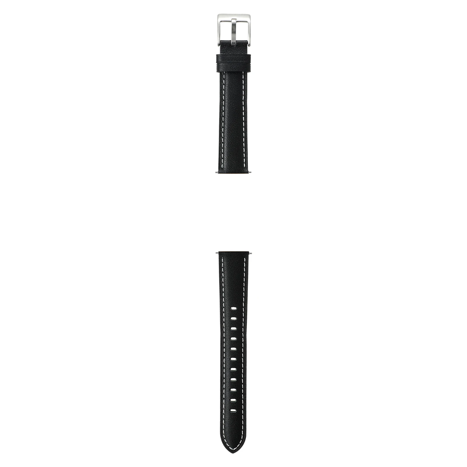 Elegant Leather Band Strap with Connector for Smartwatches - Stylish Wrist Bracelet