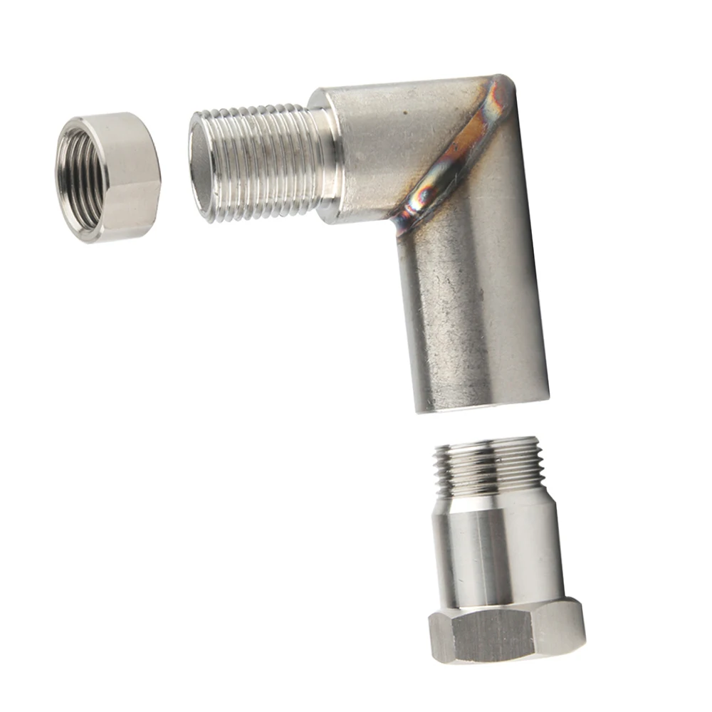 90 Degree Oxygen Sensor Adapter Connector For M18 X 1.5 4