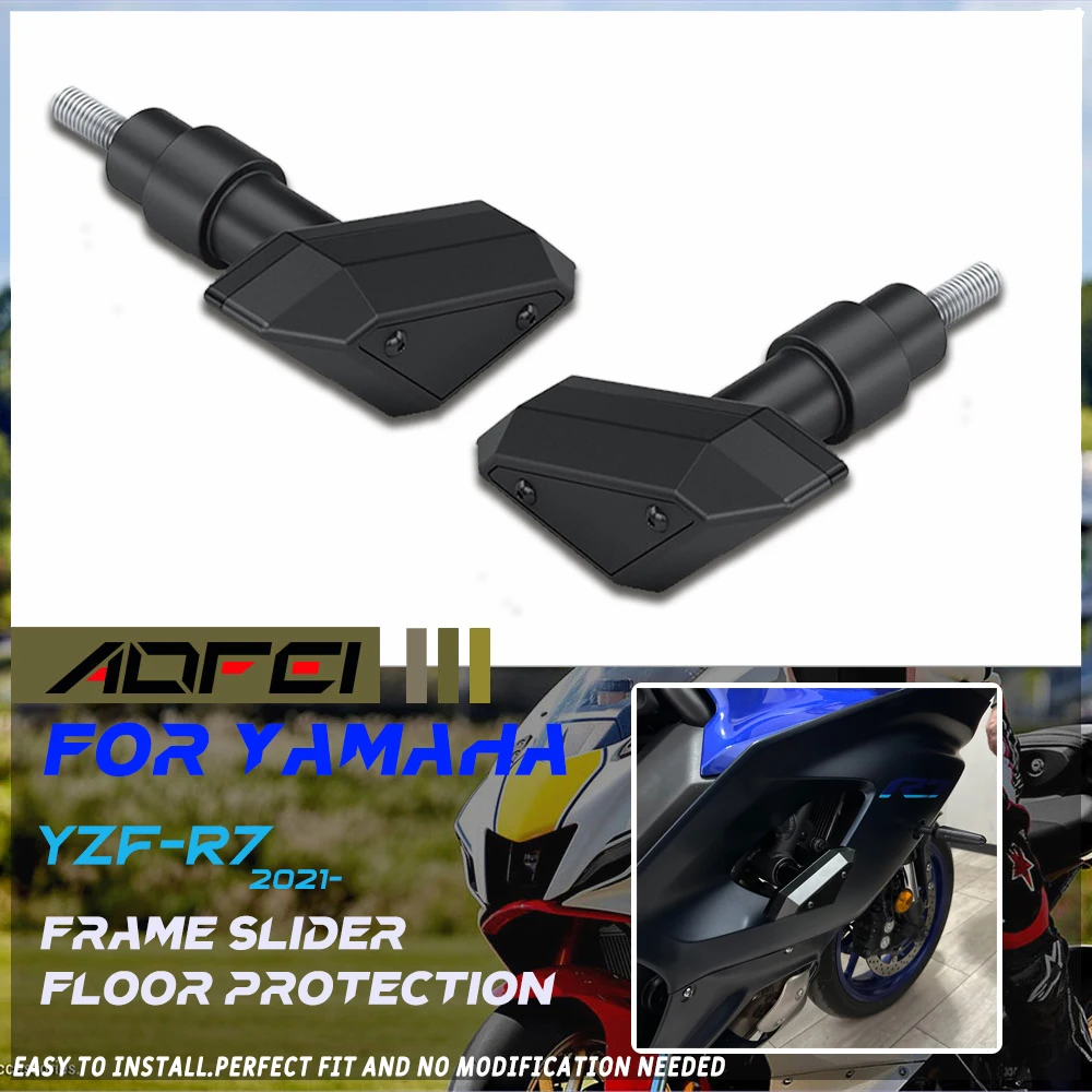 R7 Frame Sliders Crash Protector Fit For YAMAHA YZF R7 2021 2022 YZF R7