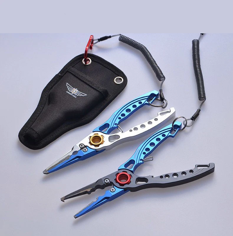 

Рыболовный контроллер с ножнами, многофункциональный зажим из титанового сплава, интегрированный рыболовный контроллер и Обрезка