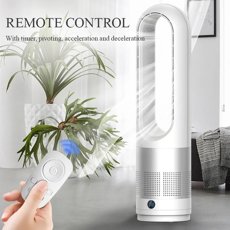 2 in 1 Electric heater fan combo portable ptc hot heater warm fan bladeless  household air conditioner fan heat and cold - AliExpress