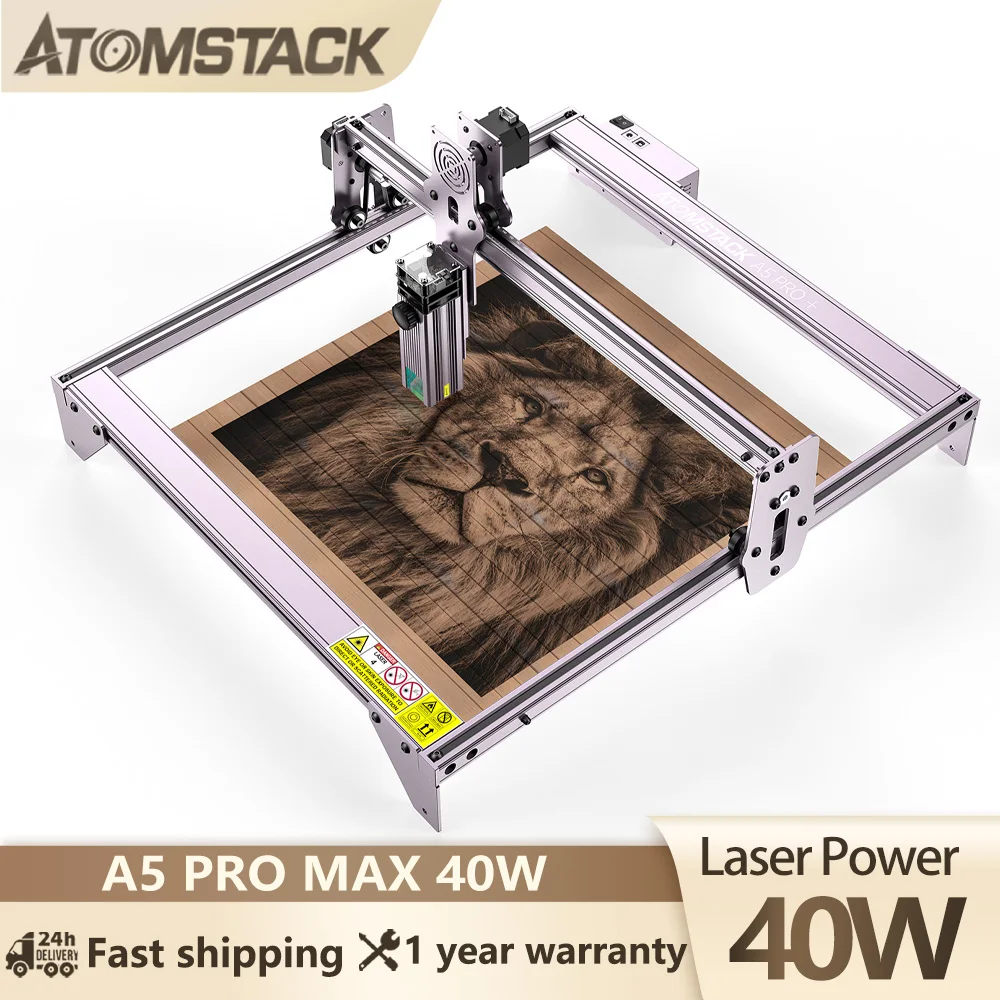 ATOMSTACK A5 Pro Laser Engraver Laser Engraving and Cutting Machine with  Air Assist Pump Remove Smoke and Dust - AliExpress