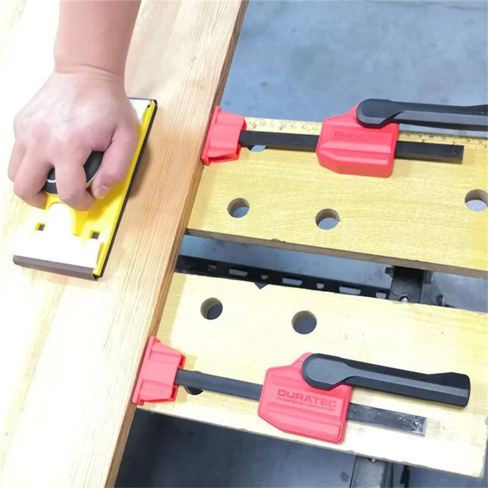 Horizontal Fixo Clamp Woodworking Tabela, ferramenta rápida