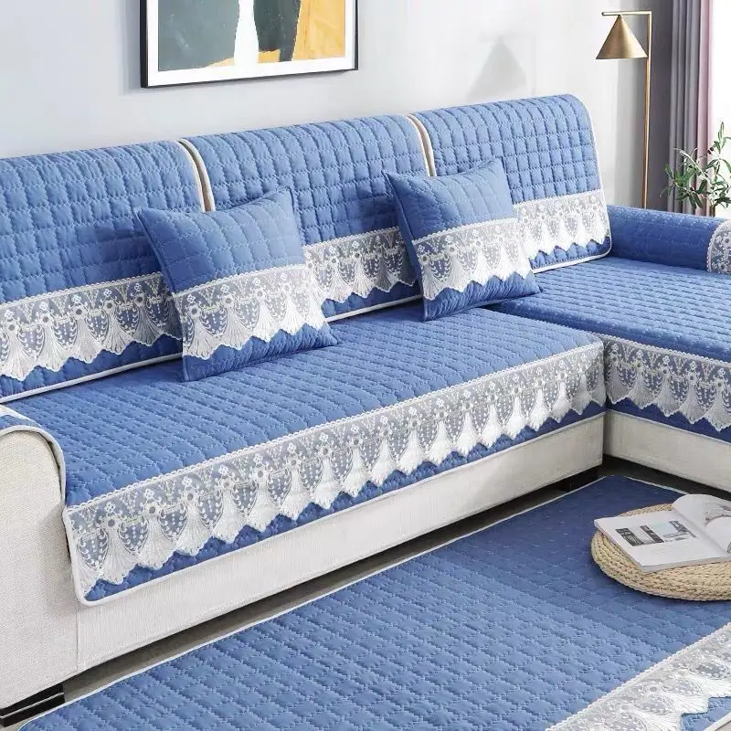 Four Seasons Universal Fabric Non-slip Sofa Cover Simple Modern All-inclusive Universal Cover Sofa Cover Full Cover Cushion 3