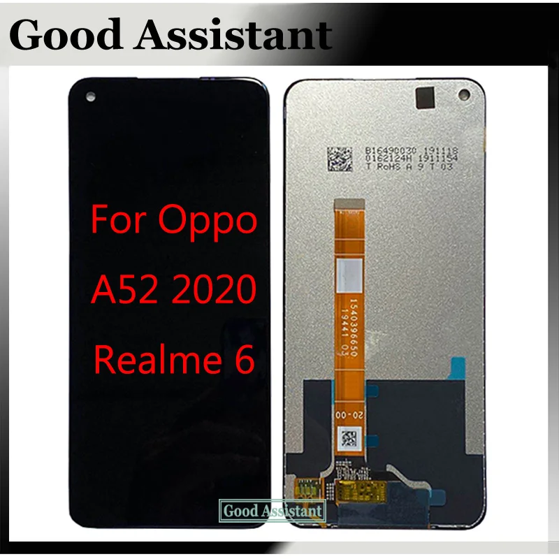 Black 6.5 Inch For Oppo Realme 6 6s 