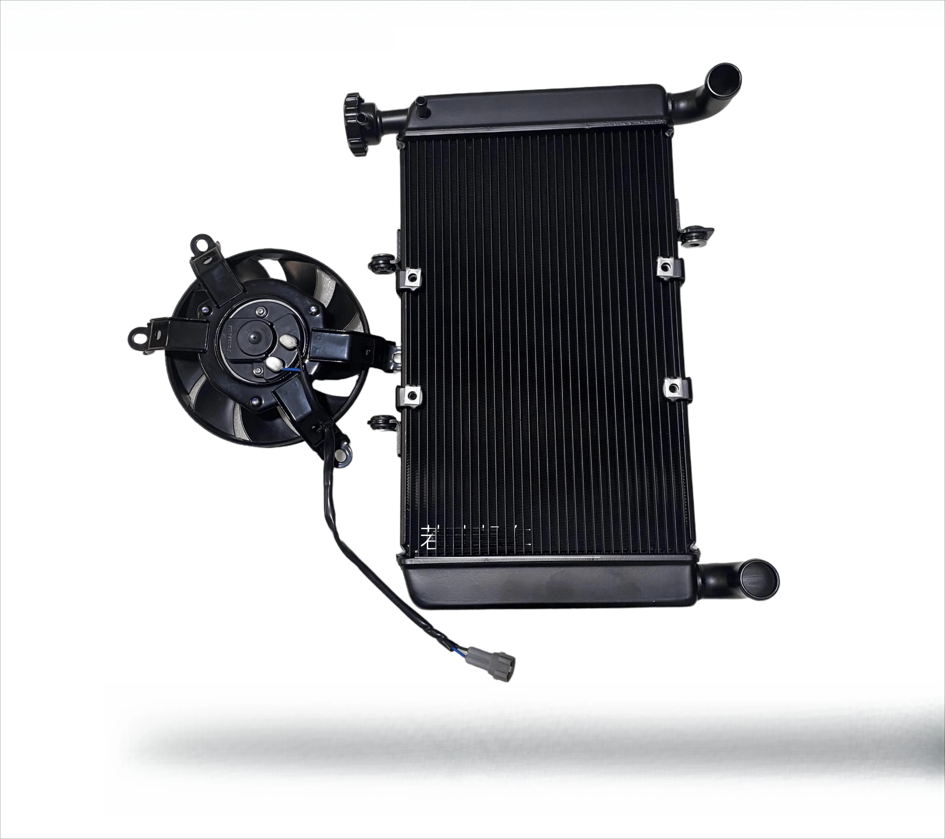Motorcycle LFS700 original water tank assembly engine radiator