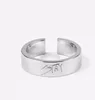 Korean Version of The New Felix Peripheral Metal Flower Ring Trend Men and Women Jewelry Lovers Accessories Gift 2