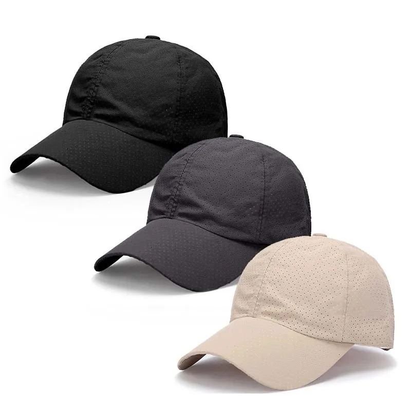 Baseball Caps Summer Outdoor Sport Breathable Mesh Snapback Hats For Women and Men Casquette Fashion Casual Trucker Sun Hat
