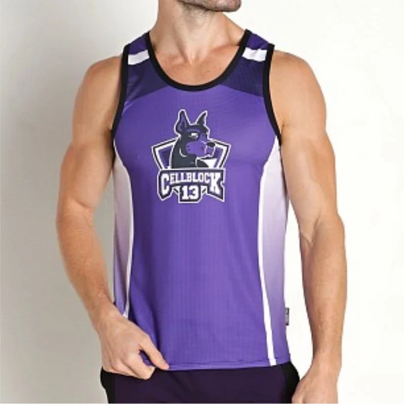 CB13 Kennel Club Men's Mesh Tank Top Spitfire Bandit Vest Bodybuilding Sleeveless Shirt Fitness Wear Clothing 4