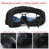 Skiing Goggles Windproof Cycling Motorcycle Goggles Anti-Fog Ski Goggles Snowmobile Eyewear Outdoor Sport Snow Snowboard Glasses 6