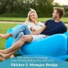 Lazy Inflatable Sofa Outdoor Portable Inflatable Couch Folding Camping Inflatable Sofa Outdoor Furniture Inflatable Lounger 4