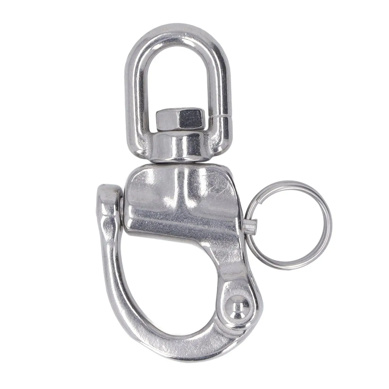 

360 Degree Rotation Quick Release Snap Shackle for Spinnaker Halyard