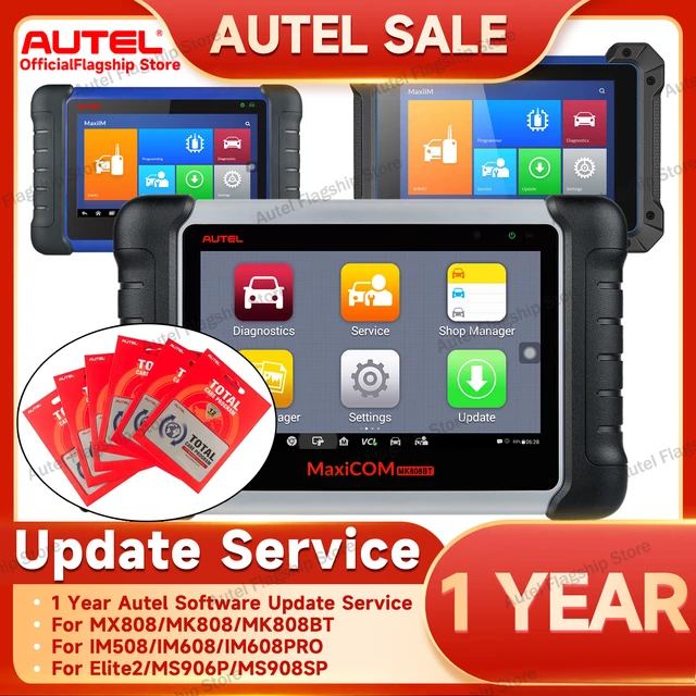 Autel Update Software 1 Year Update Service For MK808/MK808BT PRO /MP808BT/DS808/IM608Pro/IM608/IM508/