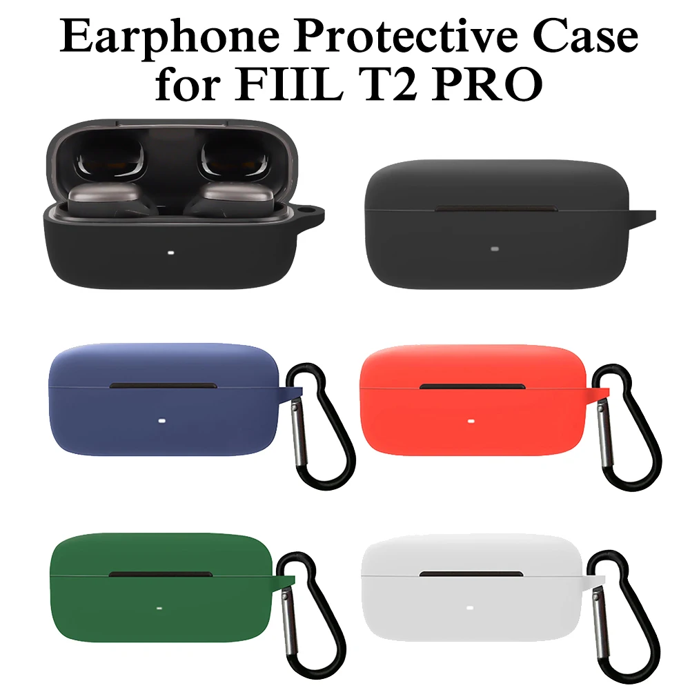 Чехол для беспроводных наушников Bluetooth защитный чехол силиконовый мягкий FIIL T2 PRO |