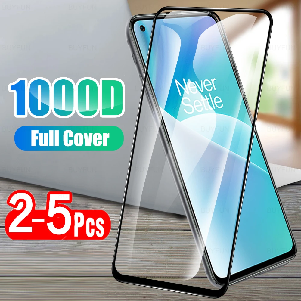 2-5 Pezzi Di Vetro Per Oneplus Nord 2T Pellicola Protettiva Per Schermo A Copertura Totale Per One Plus 1 + Nord 2T Nord2T Cph2399 Vetro Temperato