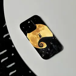 Tim Burton Inspired Glossy HD Phone Case - Hard PC Protective Cover - iPhone 15 Plus ( GDB1)