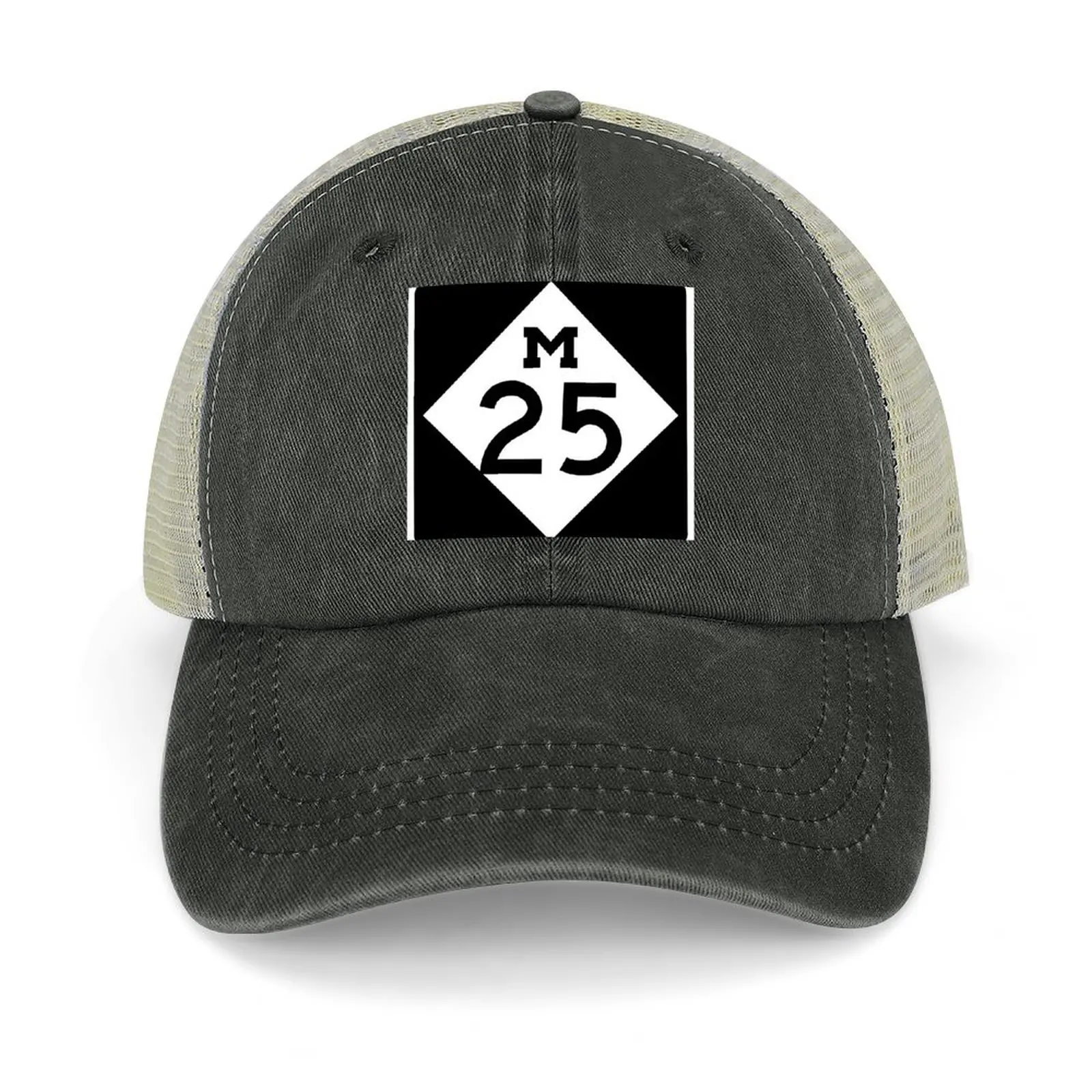 

M25 road Cowboy Hat Trucker Hat Golf Horse Hat Hats For Men Women's