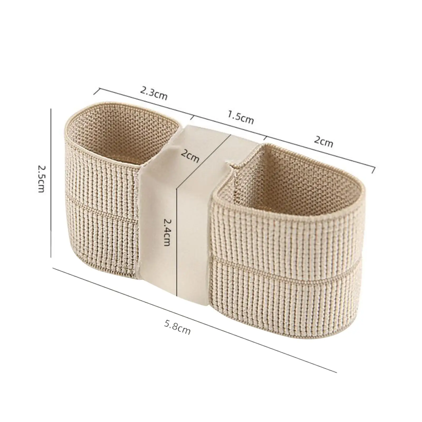 Toe Separators with 2 Loops Keep Toes Straight Toes Wraps for Unisex Women