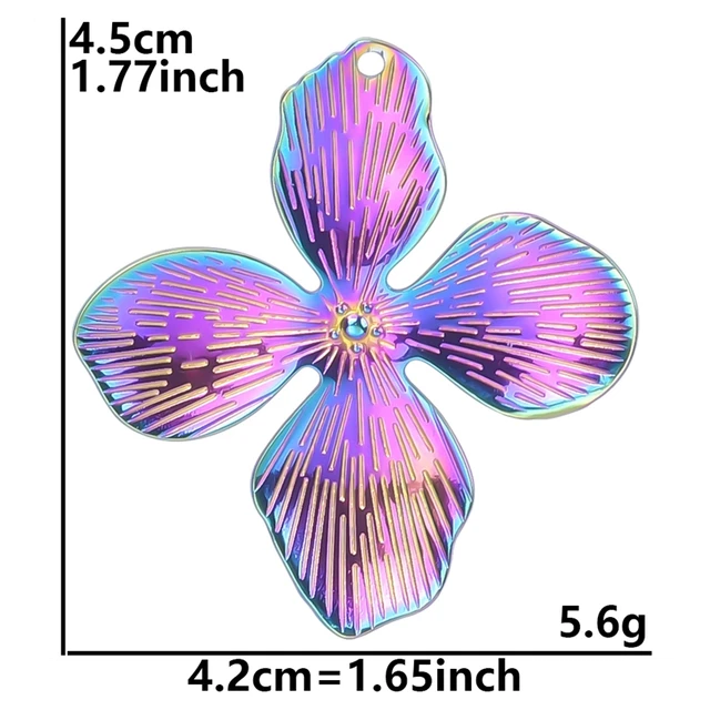 Stainless Steel Pendants Charm Nature Set 5pcs 66