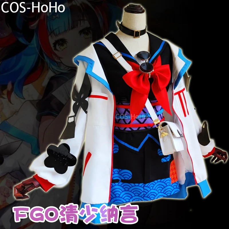 Костюм для косплея COS-HoHo из аниме «Fate/Grand Order», ФГО кийохара no Nagiko V1.0, Женский костюм для ролевых игр на Хэллоуин