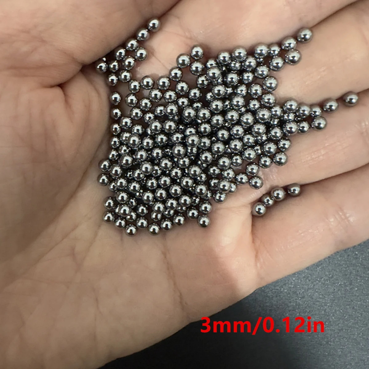 Precision Ball Small Size Steel Balls 10000pcs1 Pack 3mm/0.12in And 3.5mm/0.14in High Carbon Steel Industrial Material Precision Bright Surface