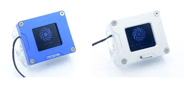 FREEZEMOD-Computador Water Cooling Electronic Data Flow Meter,