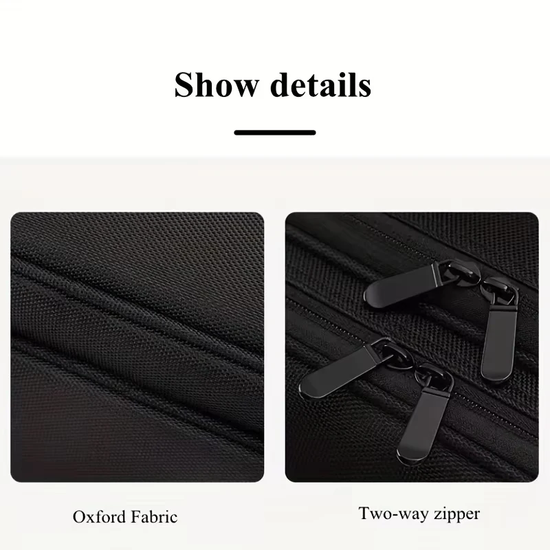 Oxford Cloth Makeup Bag Women Professional Large Capacity Travel Cosmetic Case