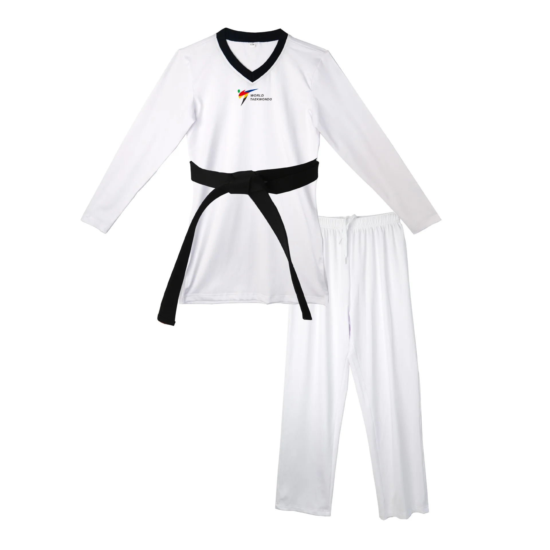 Karate Uniform Tight-fitting Stretch Quick-drying Taekwondo Uniforms Unisex Competition Suit Combat Fighter Uniforms 100-200cm