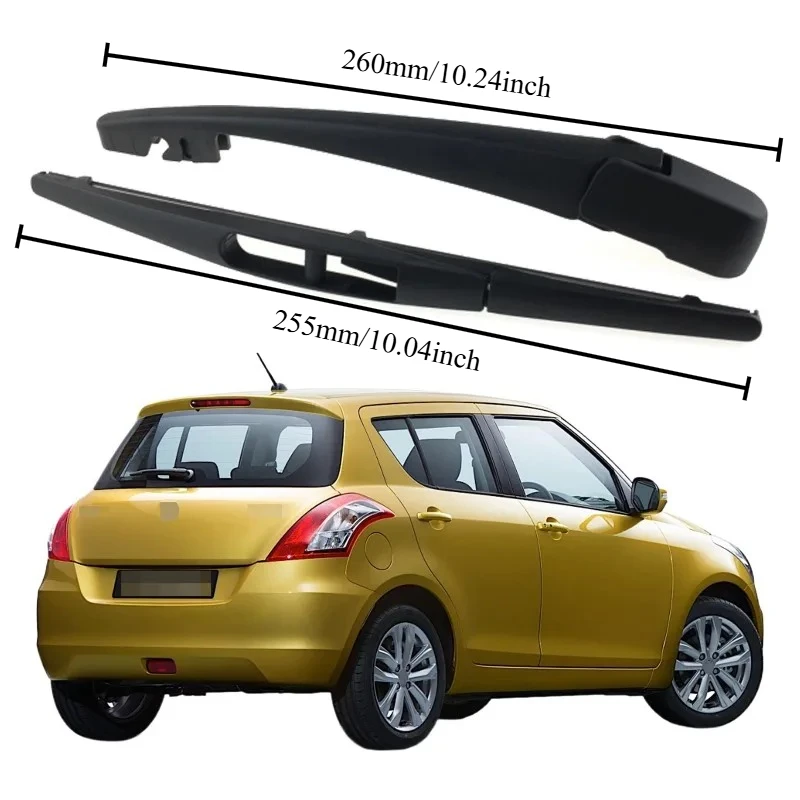 1Set Rear Rocker arm And Wiper Blade For Suzuki Swift Hatchback 2005 ...