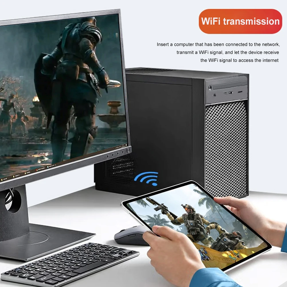 AX900 USB WiFi Bluetooth Adapter Dual Band 2.4G/5Ghz WiFi 6 USB Adapter Driver-Free Wireless Network Card For Laptop PC Windows