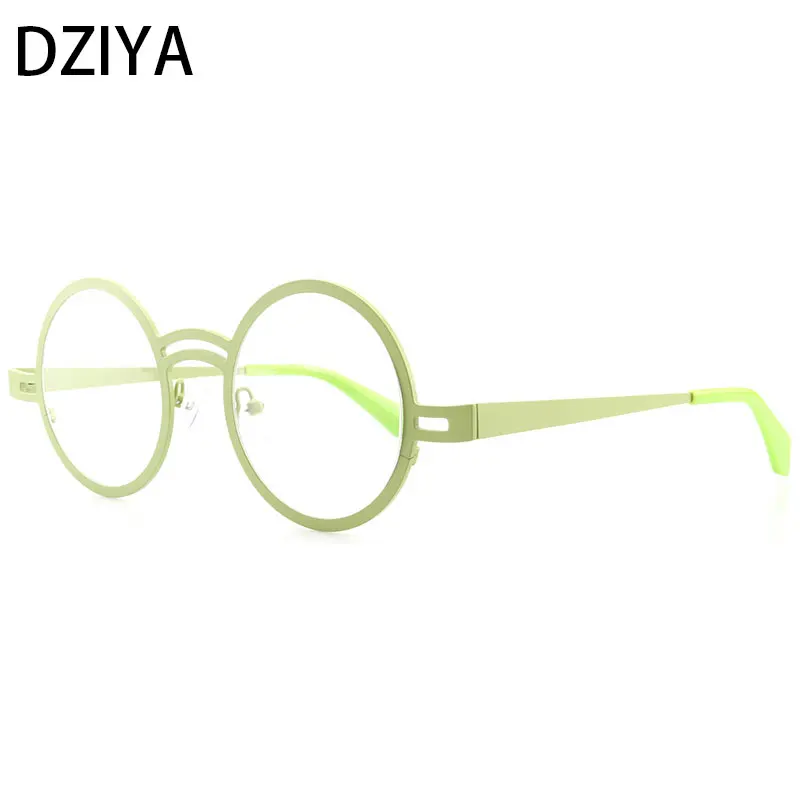 

Retro Round High Quality Alloy Glasses Frames Men Women Fashion Computer Glasses 60278