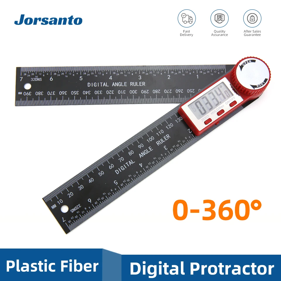 Digital Goniometer Electronic Protractor Angle Gauge Measurement Tool Multi Angle Ruler Woodworking Tools Meter Finder