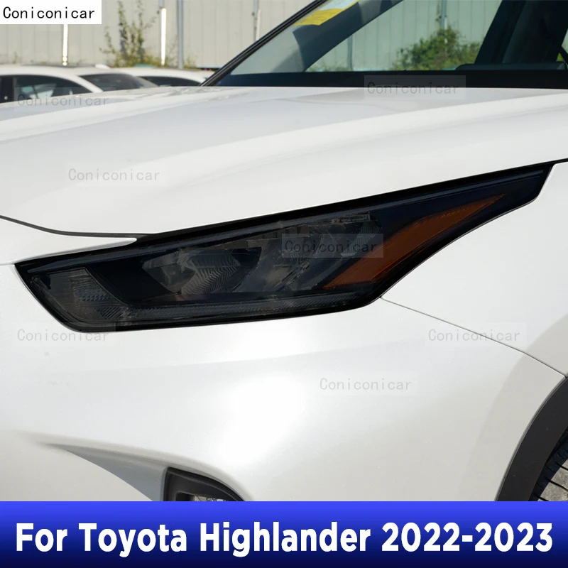 

Для Toyota Highlander 2022 внешняя фара автомобиля против царапин фотоэлемент ремонт от царапин пленка аксессуары установка