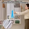Suit Cover Bags Large Capacity Suit Bag With Clear Window Reusable Household Organizing Supplies Wardrobe Organizer For Jackets 1