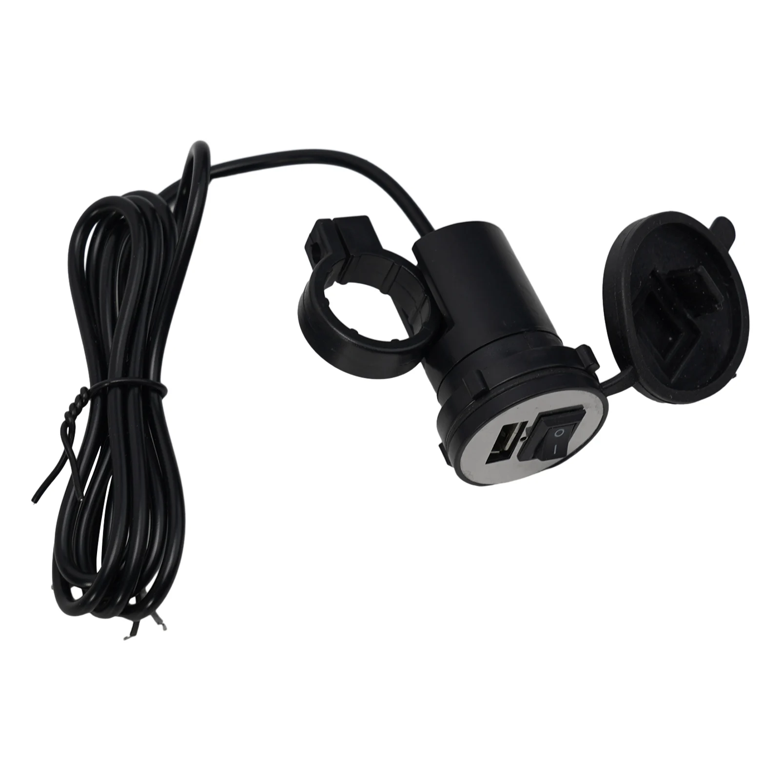 

12V Motorcycle Handlebar USB Charger Waterproof High Speed USB Cell Phone Charger 5V 2.1A Moto Adapter Power Supply Socket