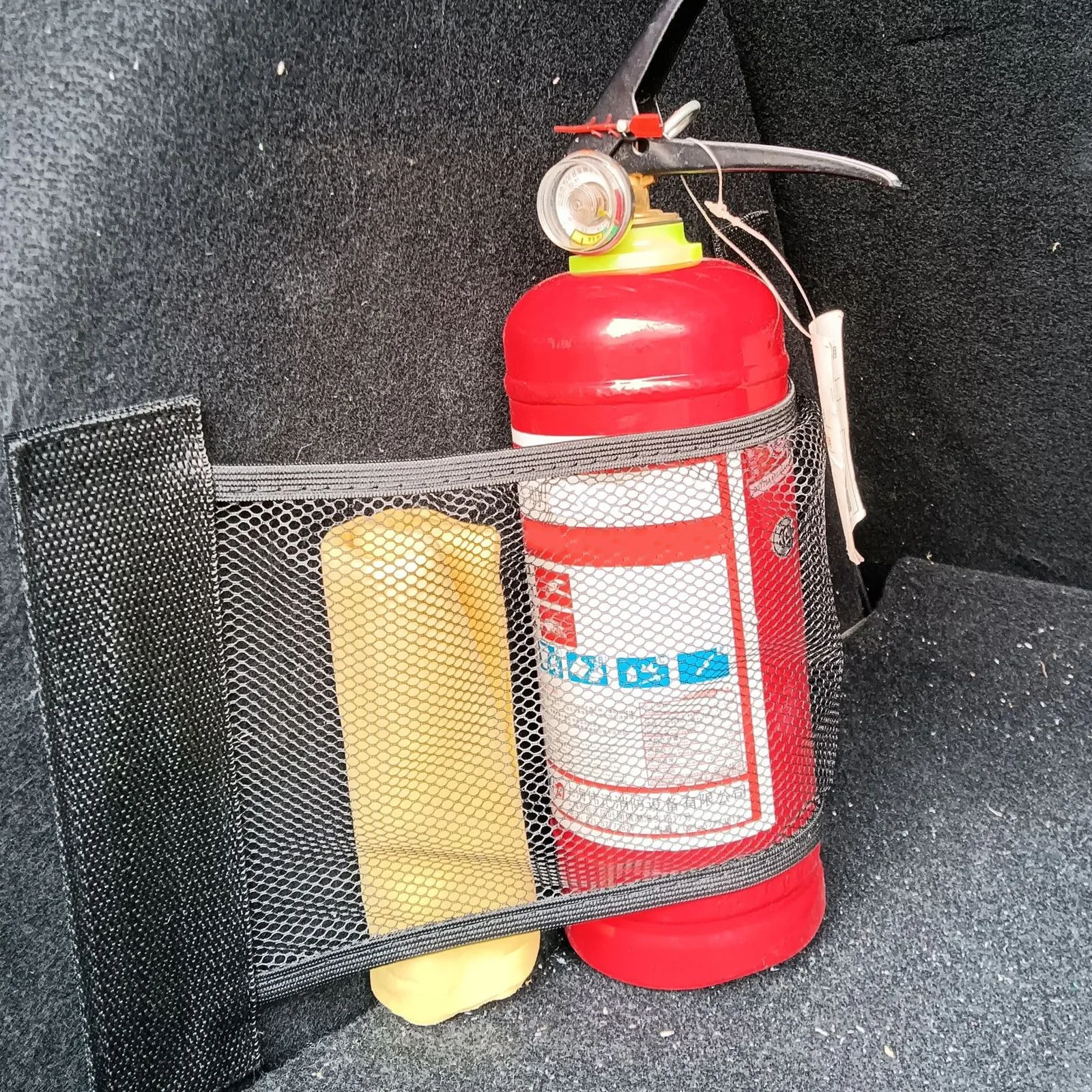 

1 PCS Car Back Rear Trunk Storage Net Seat Elastic String Net Stick-On Type Mesh Storage Bag Auto Organizer Seat Back Bag