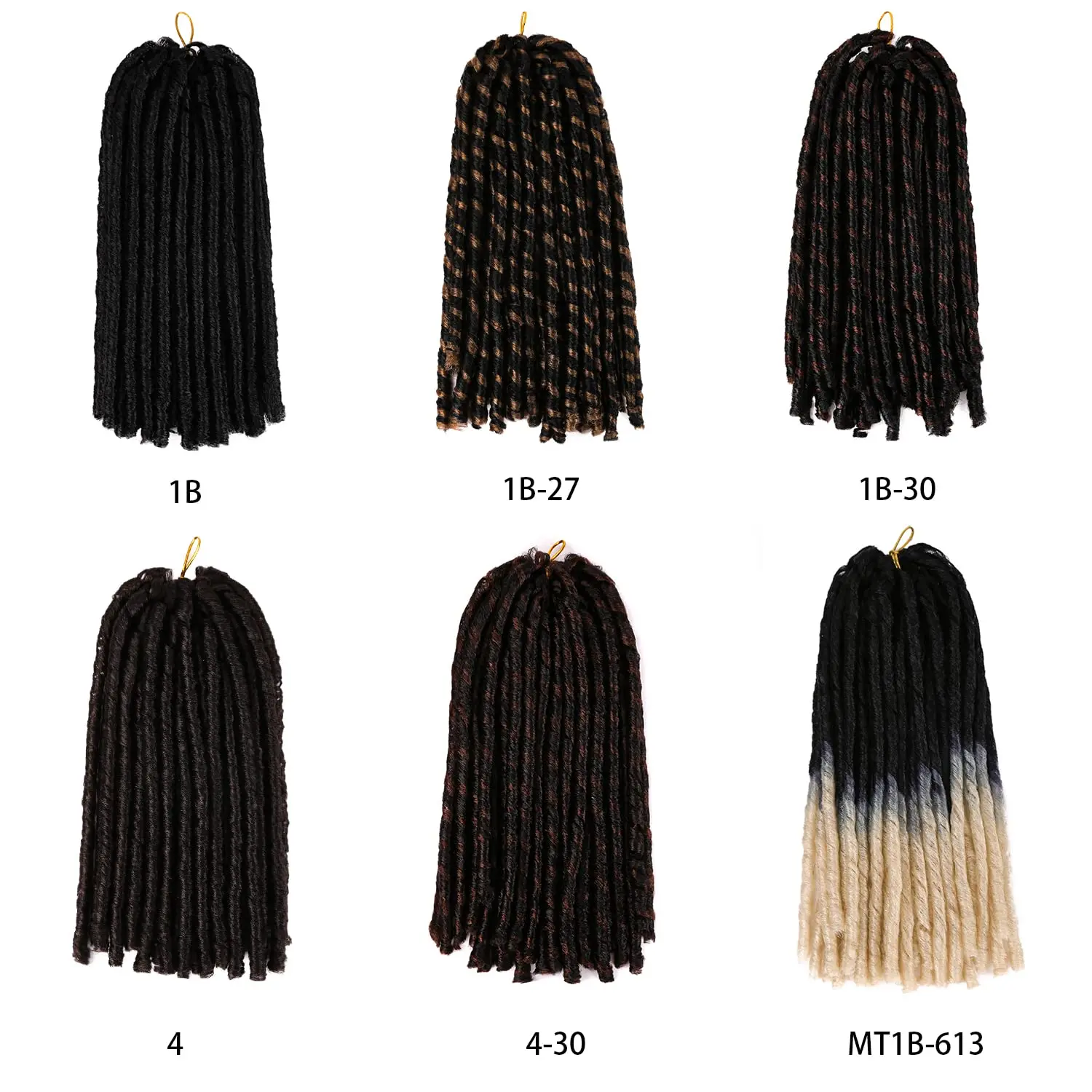 Urban Soft Dread Synthetic, crochet hair-1 piece straight hair imitation crochet hair Soft long lock 2