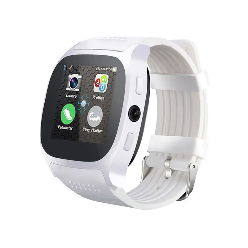 Smart Watch T8 Bluetooth With Camera Support SIM TF Card Pedometer Men Women Call Sport Smartwatch For Android Phone PK Q18 DZ09 