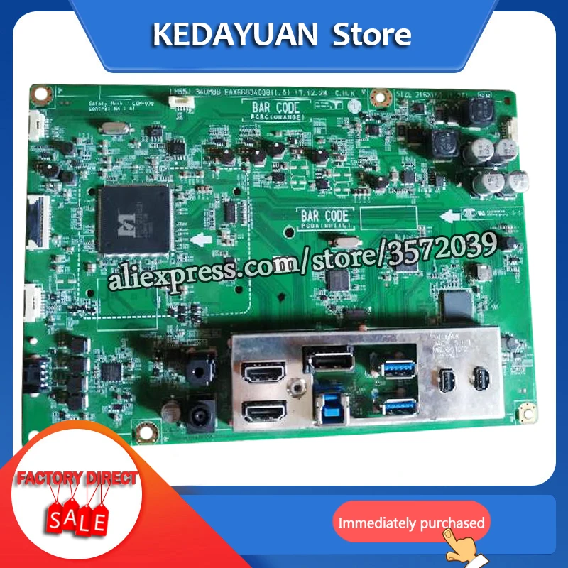 CARTE PRINCIPALE LG 43UJ634V-ZD.BEUYLJP // EBT64562102