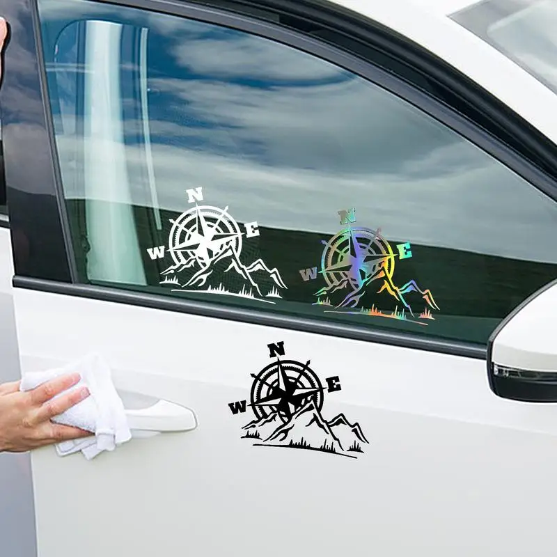 

2024 Mountain Compass Car Decals Automobile Decorative Sticker 3D Auto Styling Sports Car Modifications Sticker item Supplies