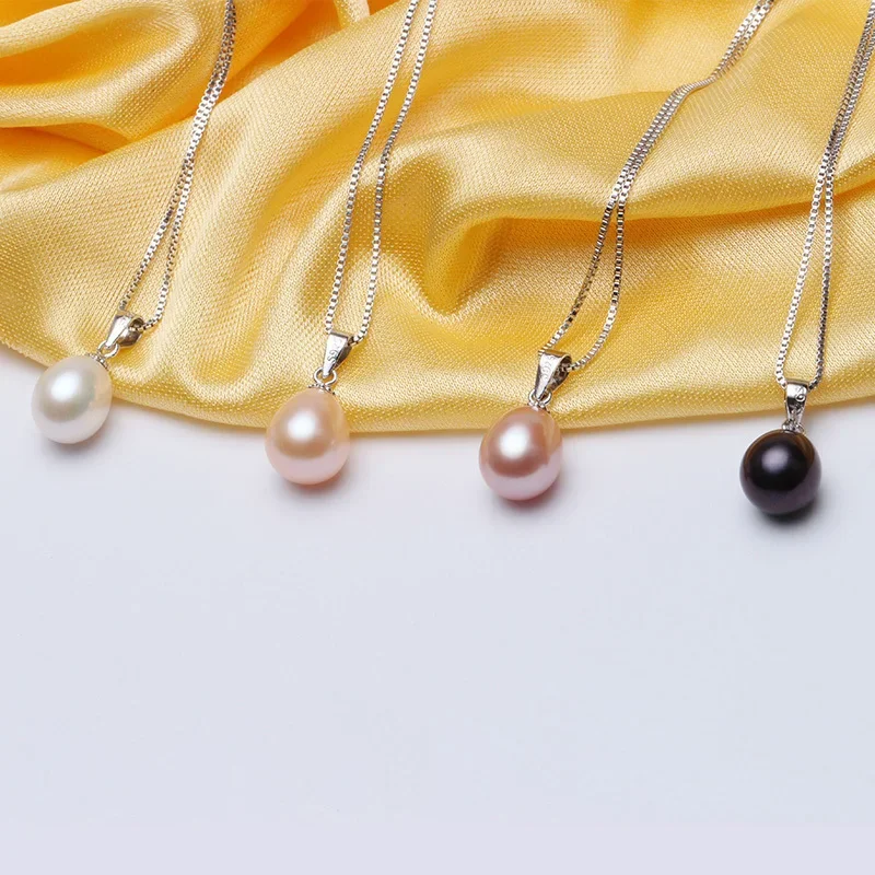 925 Sterling Silver Women Jewelry Set Pendants & Earrings & Bracelet Natural Freshwater Pearl Bread Round Shape jewelry set,silver jewelry,silver jewelry set,pearl jewelry