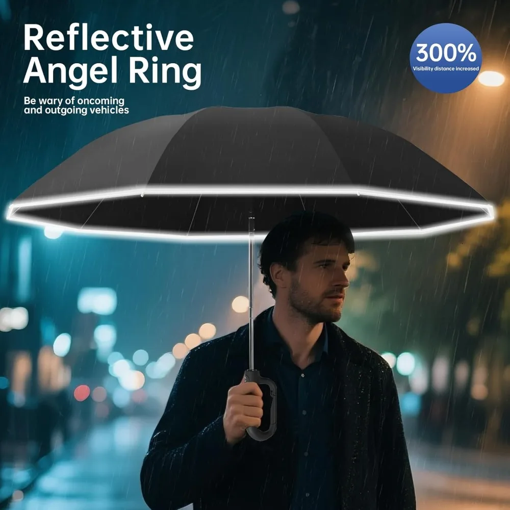Extra-large sun umbrella, folding umbrella, suitable for both sunny and rainy days, women's sun protection and UV protection.