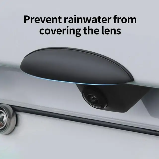 Nouvelle Housse de Protection en Silicone Anti-Pluie pour Caméra de Recul de Voiture, Pare-Pluie pour Caméra Arrière Automobile, Accessoires Auto, Protection pour Caméra de Recul 1