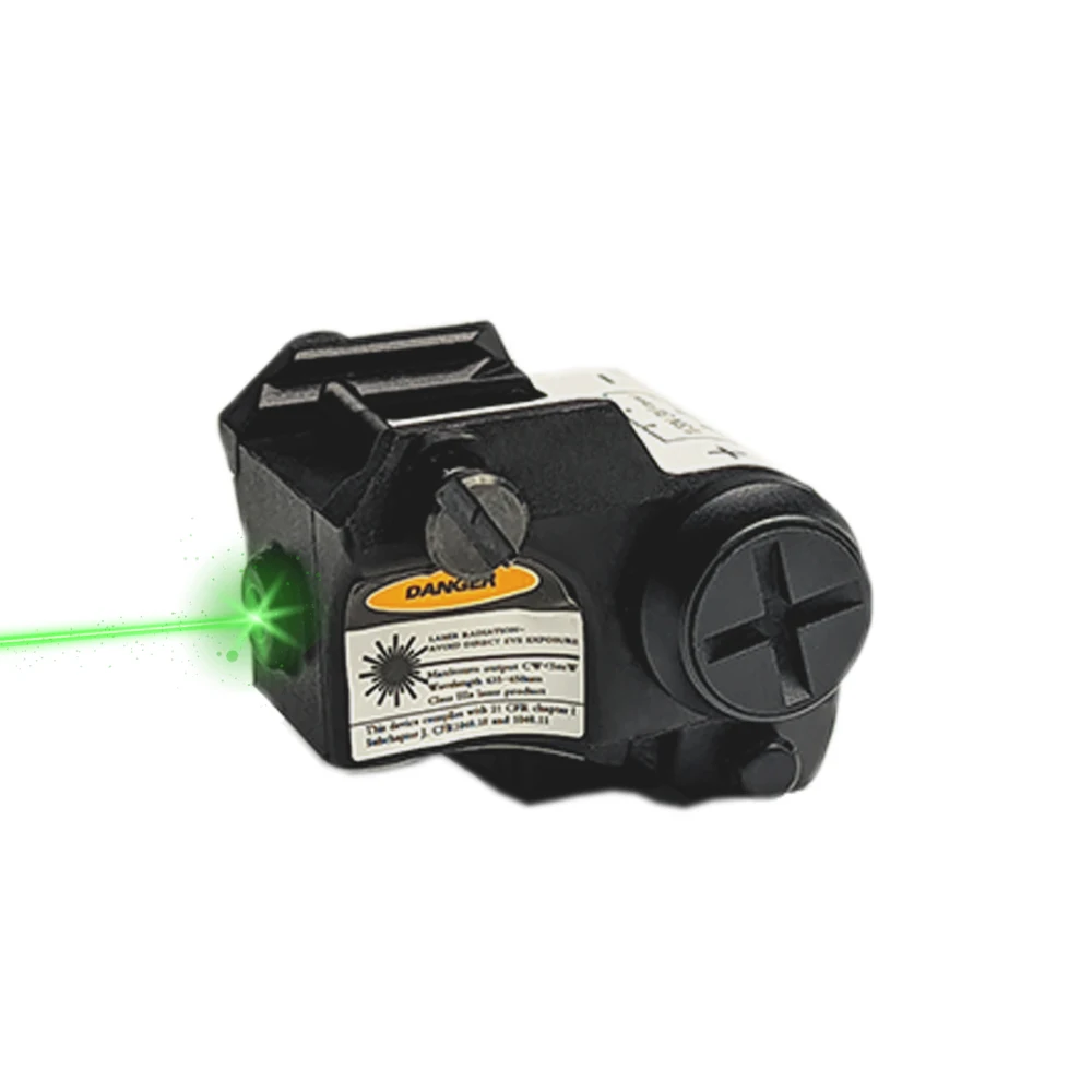 Glock 17 19 Taurus G2C Pistol Gun Green Red Dot Laser Sight Fit For Picatinny Rail Aiming Lazer Pointer laser pointer laser sight red dot laser sight