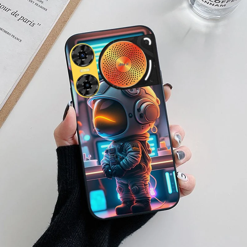 Fashionable Soft Silicone Back Case - Cute Design